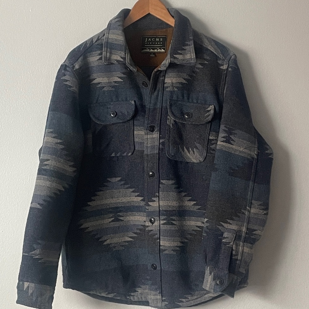 Jachs New York Vintage Southwest Print Flannel Size M